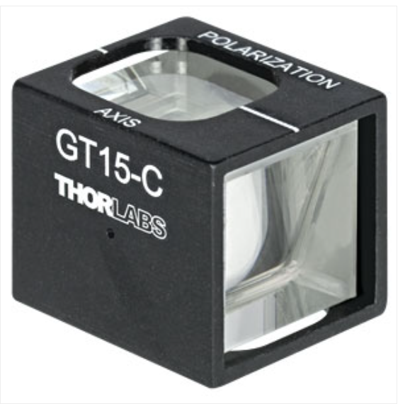 THORLABS 索雷博 &nbsp;&nbsp;&nbsp;GT15-C - 格兰-泰勒偏振器