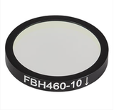 THORLABS 索雷博 &nbsp;&nbsp;&nbsp;FBH460-10 硬膜带通滤光片