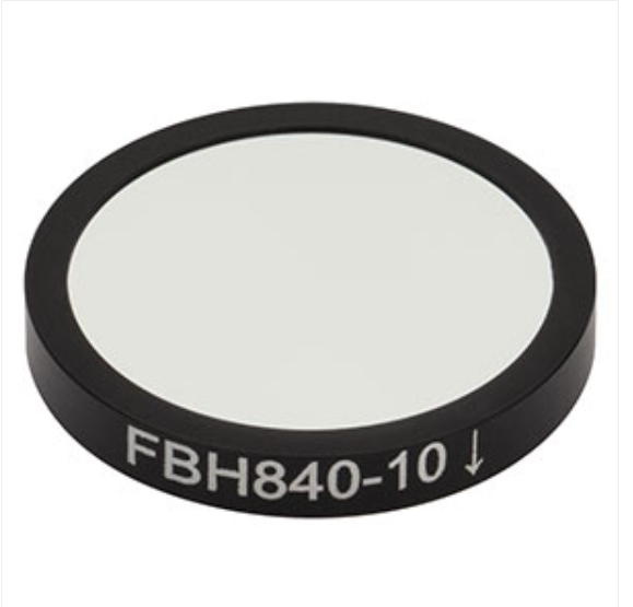 THORLABS 索雷博 &nbsp;&nbsp;&nbsp;FBH840-10 硬膜带通滤光片