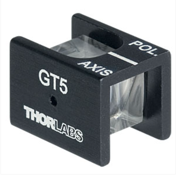 THORLABS 索雷博 &nbsp;&nbsp;GT5 - 格兰-泰勒偏振器