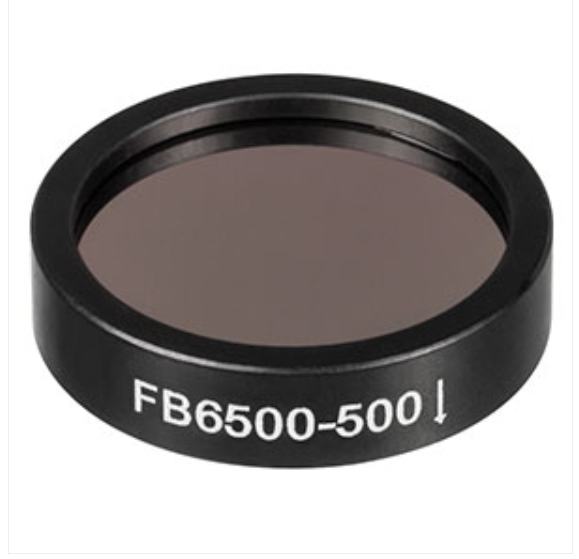 THORLABS 索雷博 &nbsp;&nbsp;FB6500-500 Ø1英寸红外带通滤光片