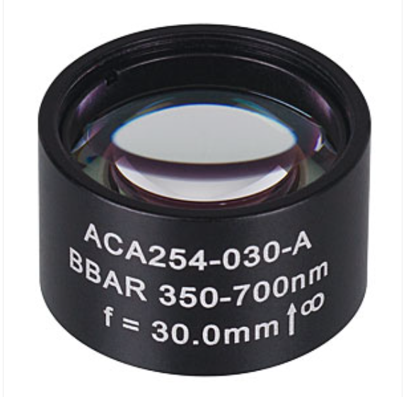 THORLABS 索雷博 &nbsp;&nbsp;&nbsp;ACA254-030-A 空气隙消色差双合透镜