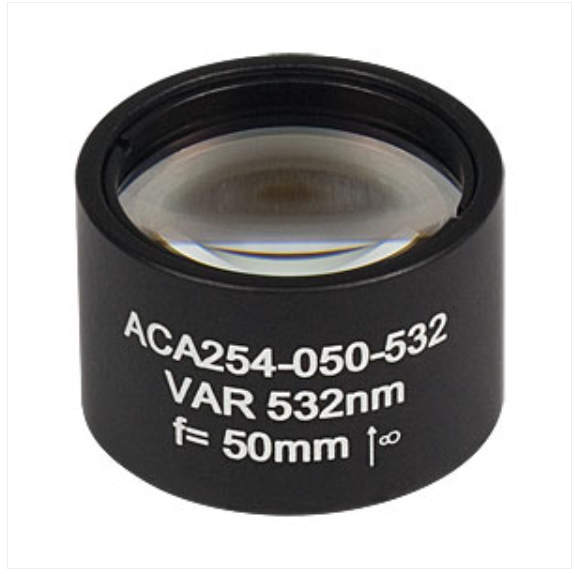 THORLABS 索雷博 &nbsp;&nbsp;&nbsp;ACA254-050-532 高功率空气间隔双合透镜