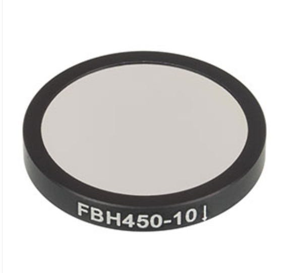 THORLABS 索雷博 &nbsp;&nbsp;FBH450-10 硬膜带通滤光片