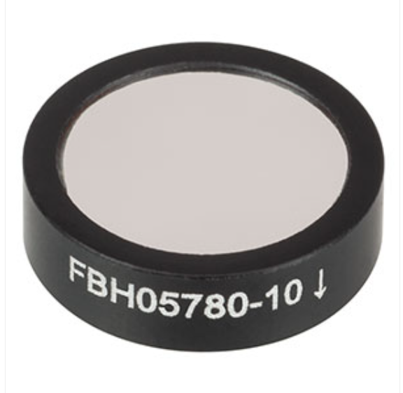 THORLABS 索雷博 &nbsp;&nbsp;&nbsp;FBH05780-10 硬膜带通滤光片