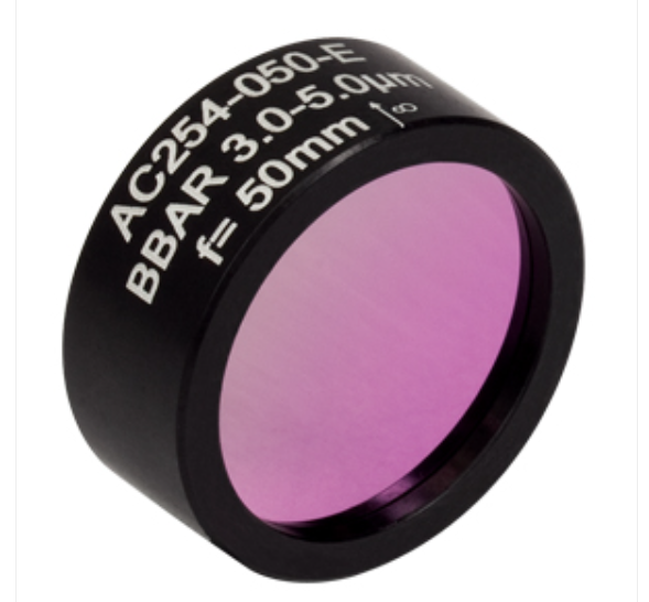 THORLABS 索雷博 &nbsp;&nbsp;&nbsp;AC254-050-E 空气间隔消色差胶合透镜