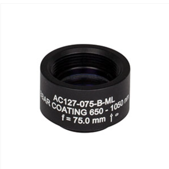 THORLABS 索雷博    AC127-075-B-ML 消色差双胶合透镜