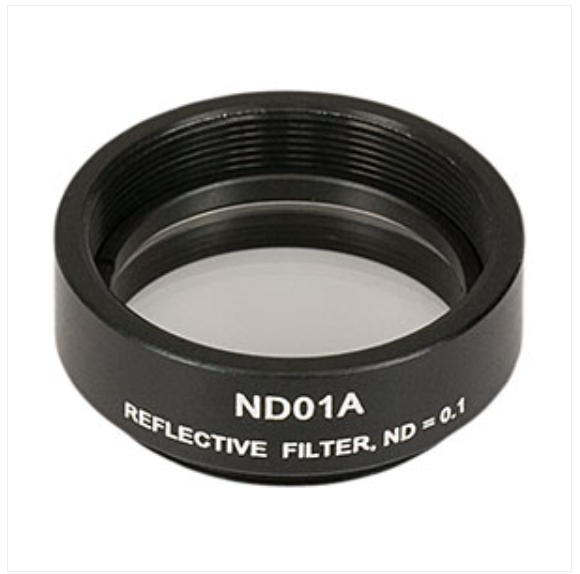 THORLABS 索雷博 &nbsp;&nbsp;&nbsp;ND01A Ø25 mm反射型中性密度滤光片