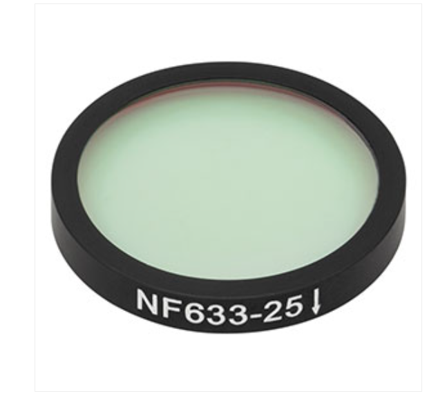 THORLABS 索雷博 &nbsp;&nbsp;&nbsp;NF633-25 陷波滤光片