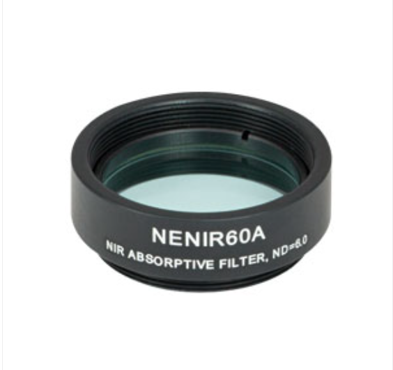 THORLABS 索雷博   NENIR60A Ø25 mm NIR吸收型中性密度滤光片