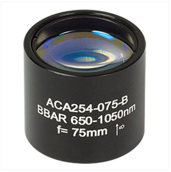 THORLABS 索雷博 &nbsp;&nbsp;&nbsp;ACA254-075-B 空气间隔消色差双合透镜