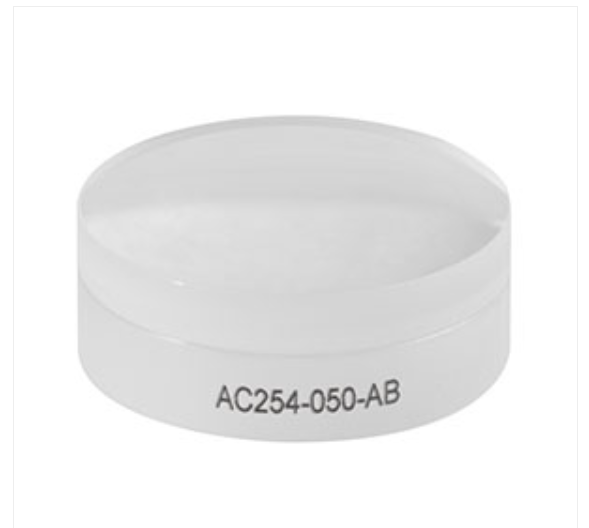 THORLABS 索雷博    AC254-050-AB 消色差双胶合透镜