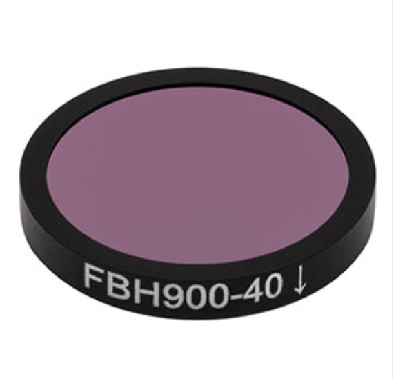 THORLABS 索雷博 &nbsp;&nbsp;&nbsp;FBH900-40 硬膜带通滤光片