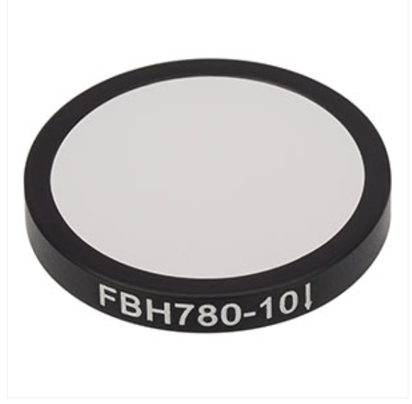 THORLABS 索雷博 &nbsp;&nbsp;&nbsp;FBH780-10 硬膜带通滤光片