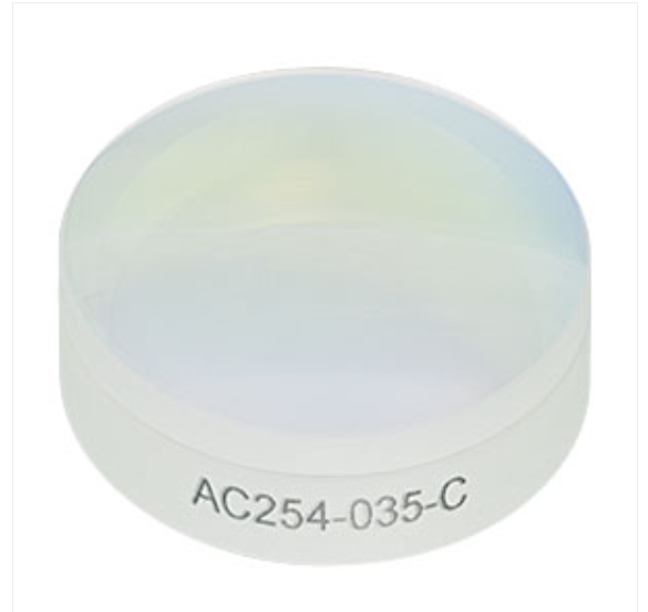 THORLABS 索雷博    AC254-035-C 消色差双胶合透镜