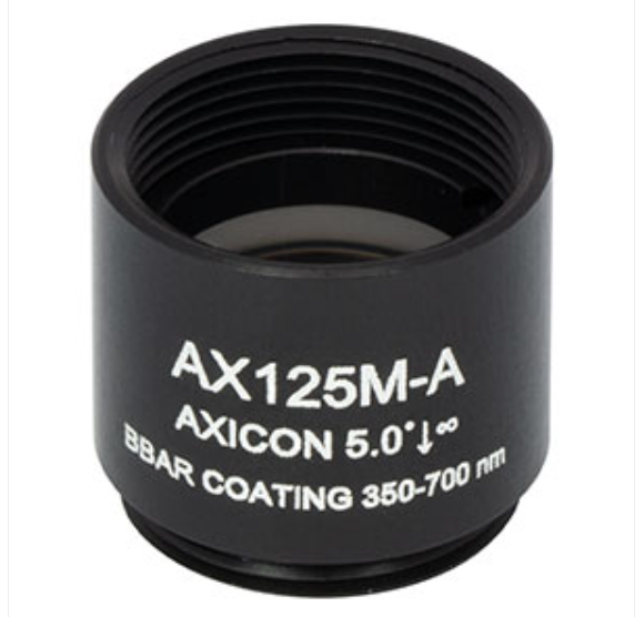 THORLABS 索雷博 &nbsp;&nbsp;&nbsp;&nbsp;AX125M-A 锥透镜