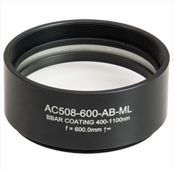 THORLABS 索雷博 &nbsp;&nbsp;AC508-600-AB-ML 消色差双胶合透镜