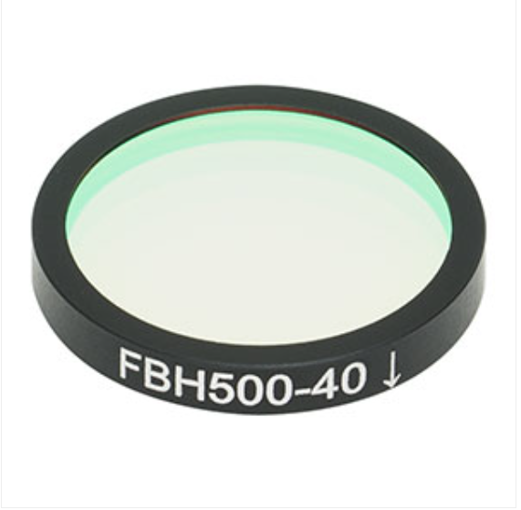 THORLABS 索雷博 &nbsp;&nbsp;&nbsp;FBH500-40 硬膜带通滤光片