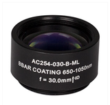 THORLABS 索雷博 &nbsp;&nbsp;&nbsp;AC254-030-B-ML 消色差双胶合透镜