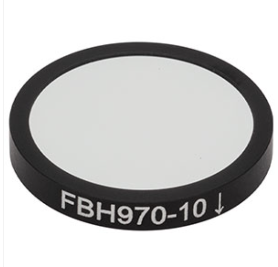 THORLABS 索雷博 &nbsp;&nbsp;&nbsp;&nbsp;FBH970-10 硬膜带通滤光片