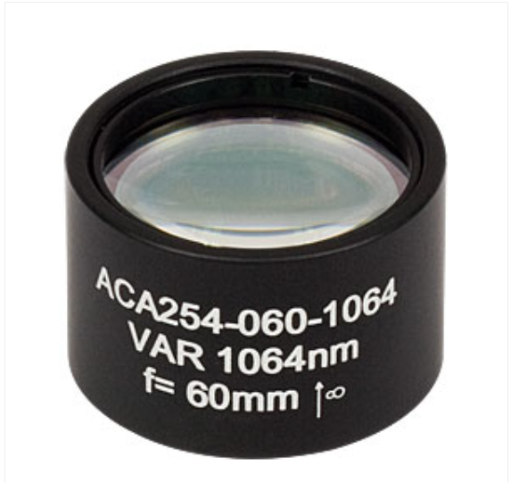 THORLABS 索雷博 &nbsp;&nbsp;ACA254-060-1064 高功率空气间隔双合透镜