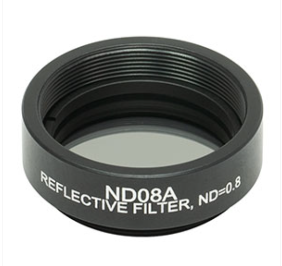 THORLABS 索雷博 &nbsp;&nbsp;&nbsp;ND08A Ø25 mm反射型中性密度滤光片