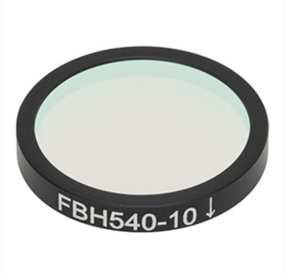 THORLABS 索雷博 &nbsp;&nbsp;&nbsp;FBH540-10 硬膜带通滤光片