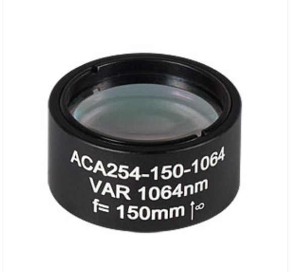 THORLABS 索雷博 &nbsp;&nbsp;&nbsp;ACA254-150-1064 高功率空气间隔双合透镜