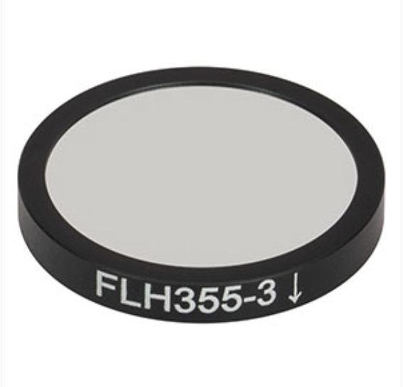 THORLABS 索雷博 &nbsp;&nbsp;&nbsp;FLH355-3 硬膜带通滤光片