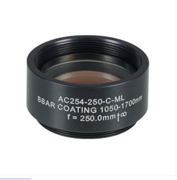THORLABS 索雷博 &nbsp;&nbsp;&nbsp;AC254-250-C-ML 消色差双胶合透镜