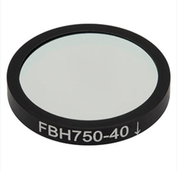 THORLABS 索雷博 &nbsp;&nbsp;&nbsp;FBH750-40 硬膜带通滤光片