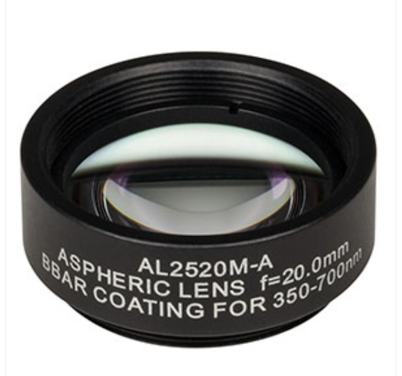 THORLABS 索雷博 &nbsp;&nbsp;&nbsp;AL2520M-A 非球面透镜