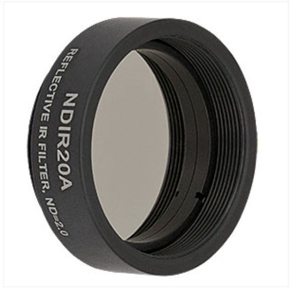 THORLABS 索雷博  NDIR20A Ø25毫米，SM1螺纹安装座，红外反射型中性密度滤光片