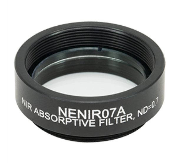 THORLABS 索雷博    NENIR07A Ø25 mm NIR吸收型中性密度滤光片