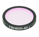 THORLABS 索雷博 &nbsp;&nbsp;&nbsp;FBH600-40 硬膜带通滤光片