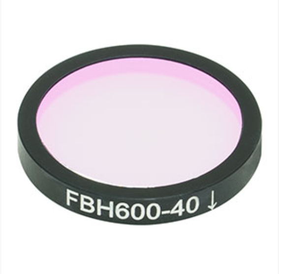THORLABS 索雷博 &nbsp;&nbsp;&nbsp;FBH600-40 硬膜带通滤光片
