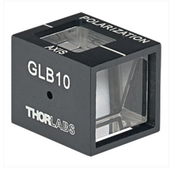 THORLABS 索雷博 &nbsp;&nbsp;&nbsp;GLB10 - 格兰激光α-BBO偏振棱镜