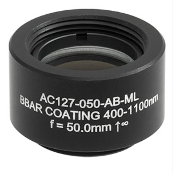 THORLABS 索雷博    AC127-050-AB-ML 消色差双胶合透镜