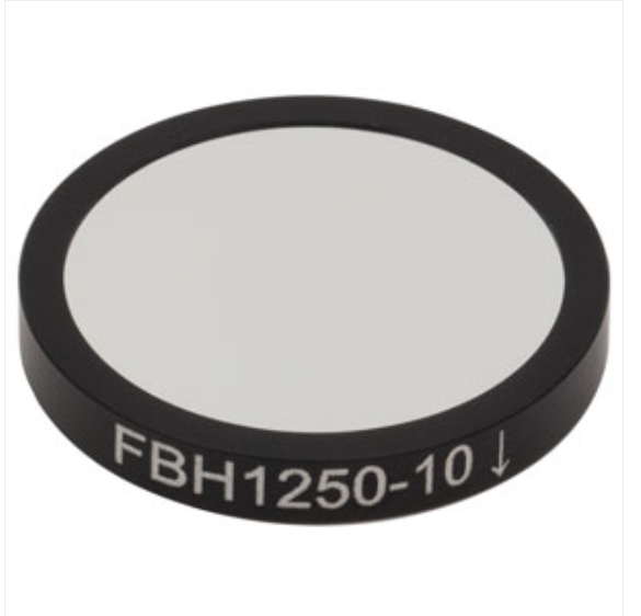 THORLABS 索雷博 &nbsp;&nbsp;&nbsp;FBH1250-10 硬膜带通滤光片