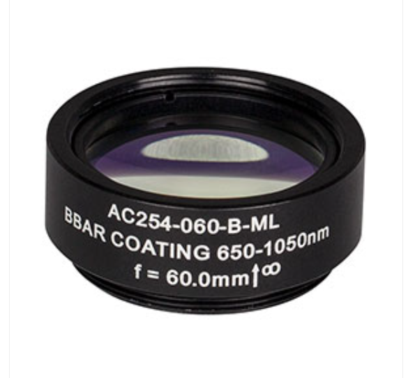 THORLABS 索雷博   AC254-060-B-ML 消色差双胶合透镜