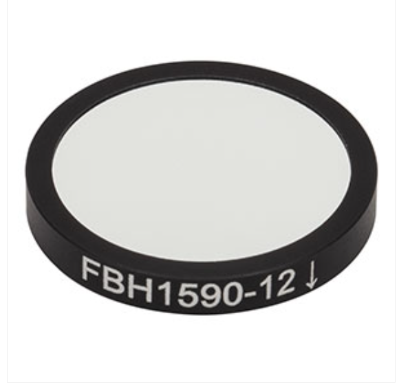 THORLABS 索雷博 &nbsp;&nbsp;&nbsp;FBH1590-12 硬膜带通滤光片