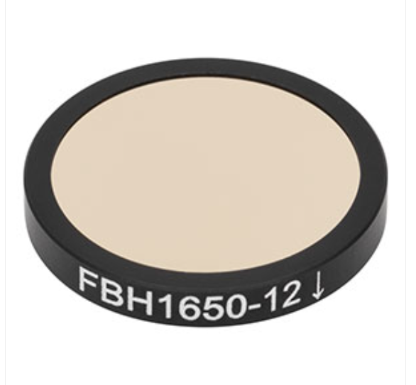 THORLABS 索雷博 &nbsp;&nbsp;&nbsp;FBH1650-12 硬膜带通滤光片