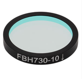 THORLABS 索雷博 &nbsp;&nbsp;&nbsp;FBH730-10 硬膜带通滤光片