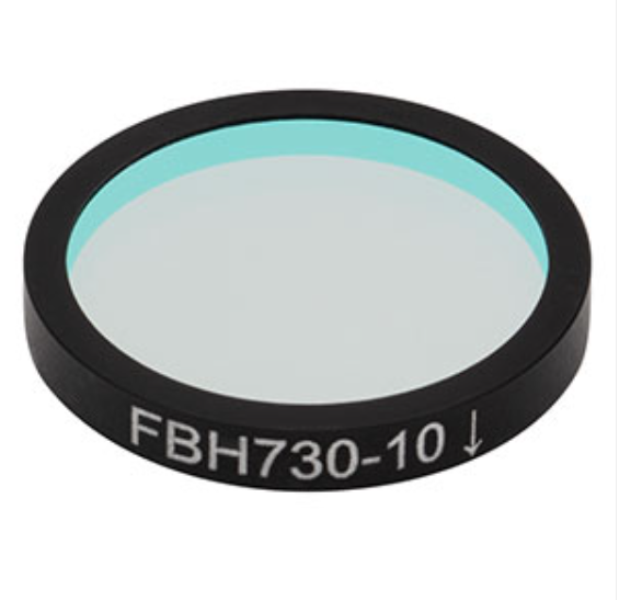 THORLABS 索雷博 &nbsp;&nbsp;&nbsp;FBH730-10 硬膜带通滤光片