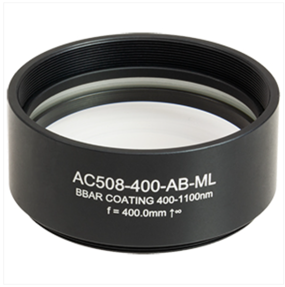 THORLABS 索雷博 &nbsp;&nbsp;&nbsp;AC508-400-AB-ML 消色差双胶合透镜