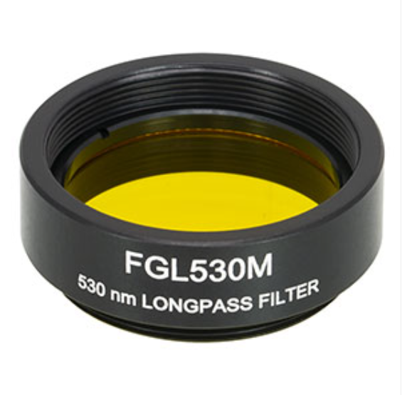 THORLABS 索雷博 &nbsp;&nbsp;FGL530M 长波通彩色玻璃滤光片