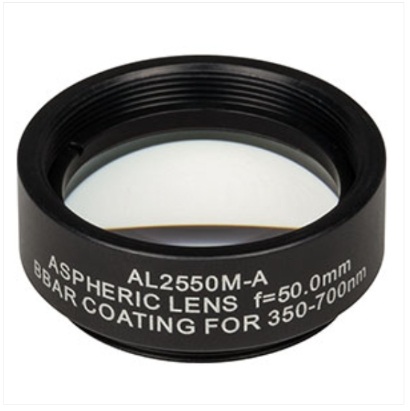 THORLABS 索雷博 &nbsp;&nbsp;&nbsp;AL2550M-A 非球面透镜