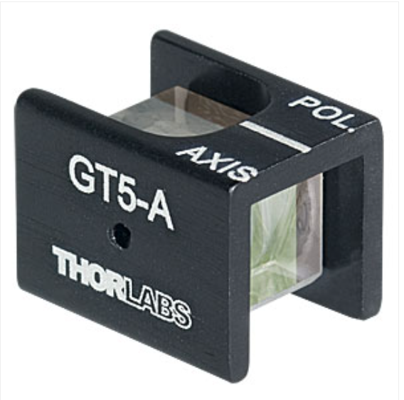 THORLABS 索雷博 &nbsp;&nbsp;&nbsp;GT5-A - 格兰-泰勒偏振器