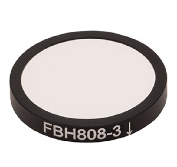 THORLABS 索雷博 &nbsp;&nbsp;&nbsp;FBH808-3 硬膜带通滤光片