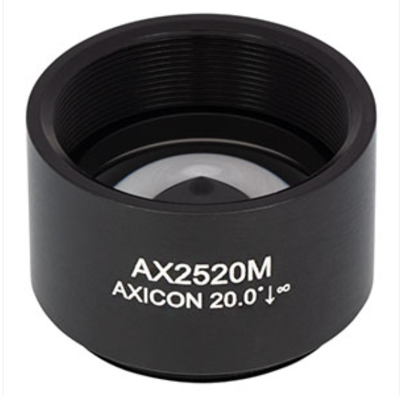 THORLABS 索雷博 &nbsp;&nbsp;&nbsp;AX2520M 锥透镜